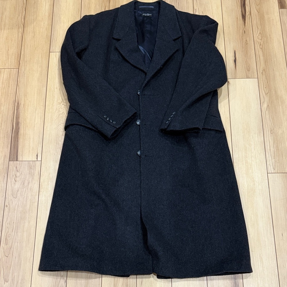 Stafford Classic Black/Grey Trench Coat